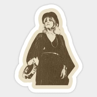 VINTAGE - Best Stevie Nicks music Sticker